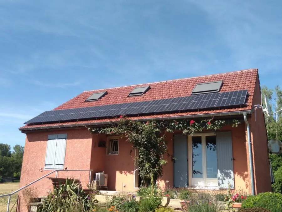 Chantier solaire ALIZON ENR en Lorraine