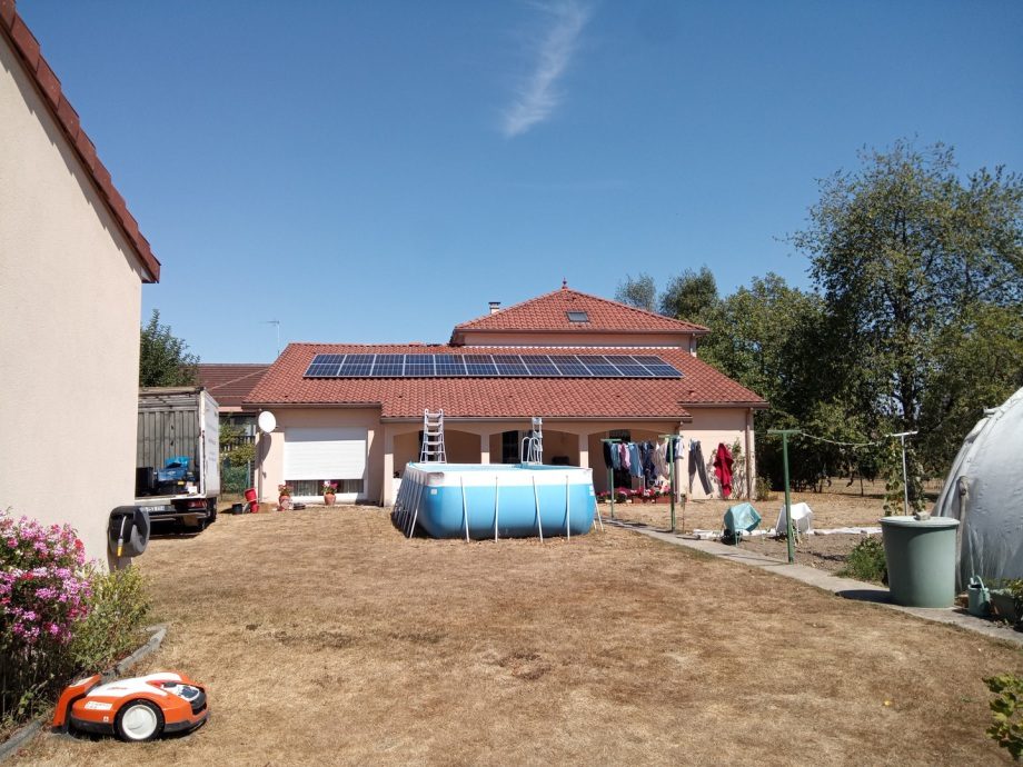 Installation solaire résidentielle ALIZON ENR