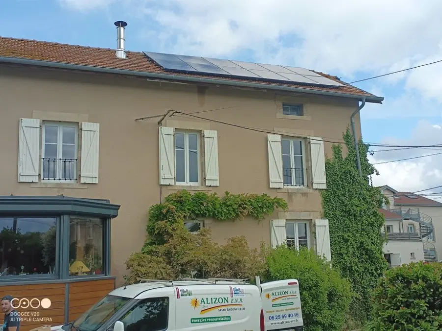 Réalisation photovoltaïque par ALIZON ENR en Lorraine