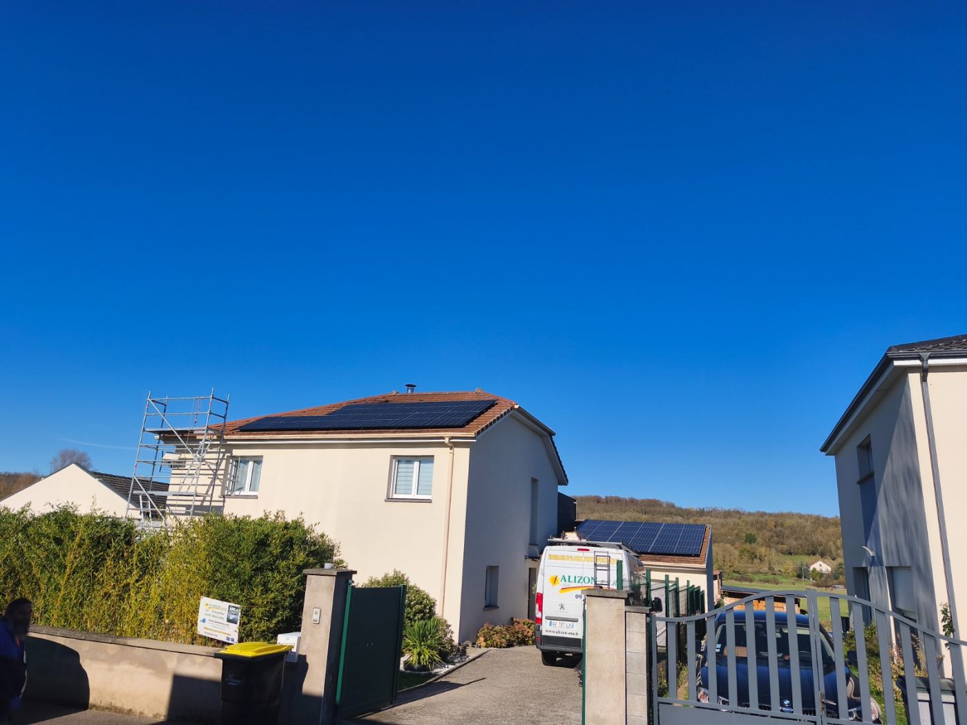Nouvelle réalisation ALIZON ENR — panneaux solaires en Lorraine