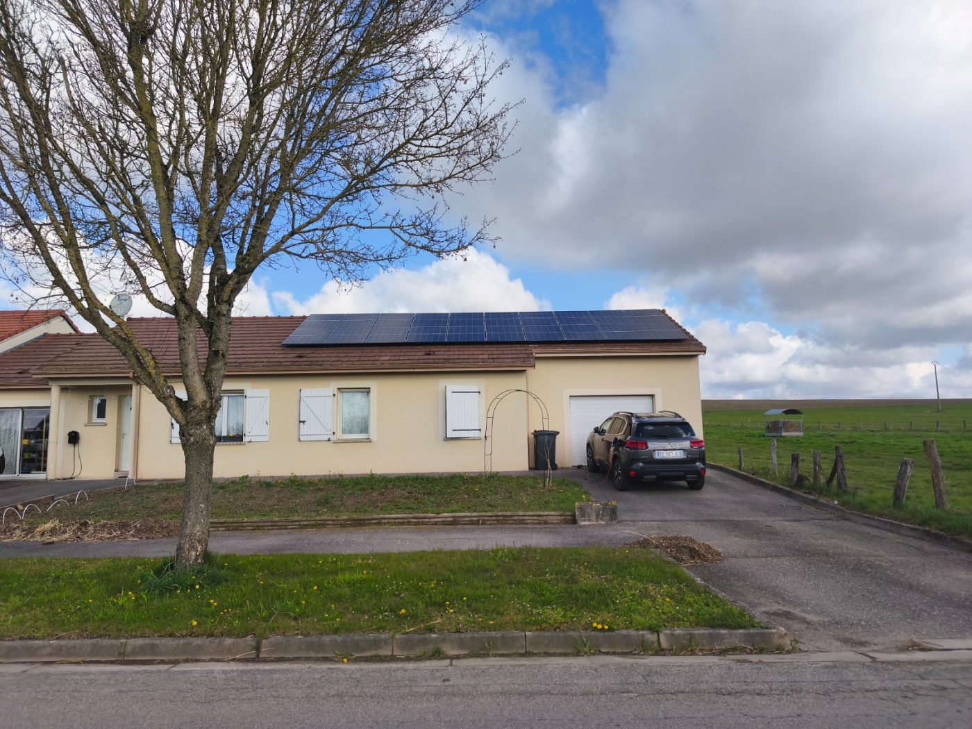 Nouvelle réalisation ALIZON ENR — chantier photovoltaïque