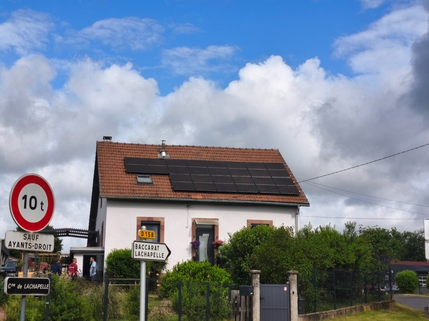 Nouvelle réalisation ALIZON ENR — installation solaire récente