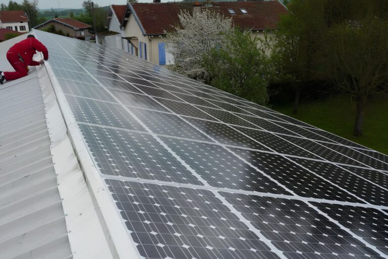 photo installation panneaux solaires lorraine